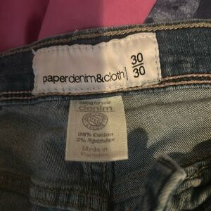 Paper Denim & Cloth Mens 30/30 Jeans